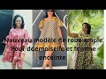 Nouveau modle de robe ample pour demoiselle et femme enceinte