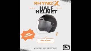 Rush Half Face Helmet  - RHYNOX Helmets