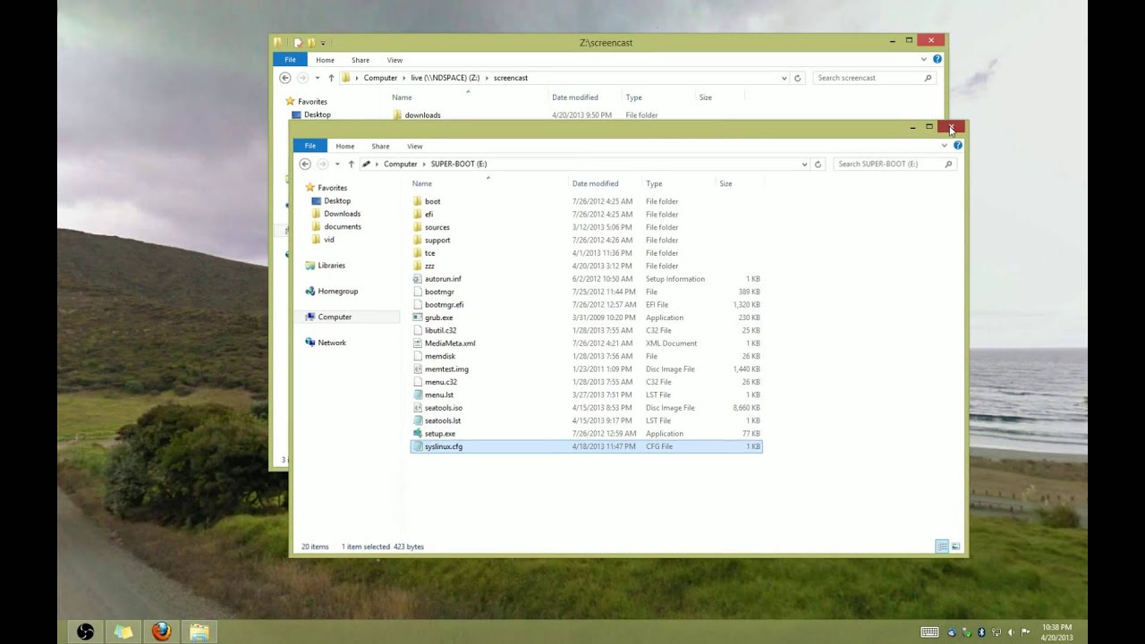 Tech Howto Video 2 USB bootable toolkit using syslinux, part 2