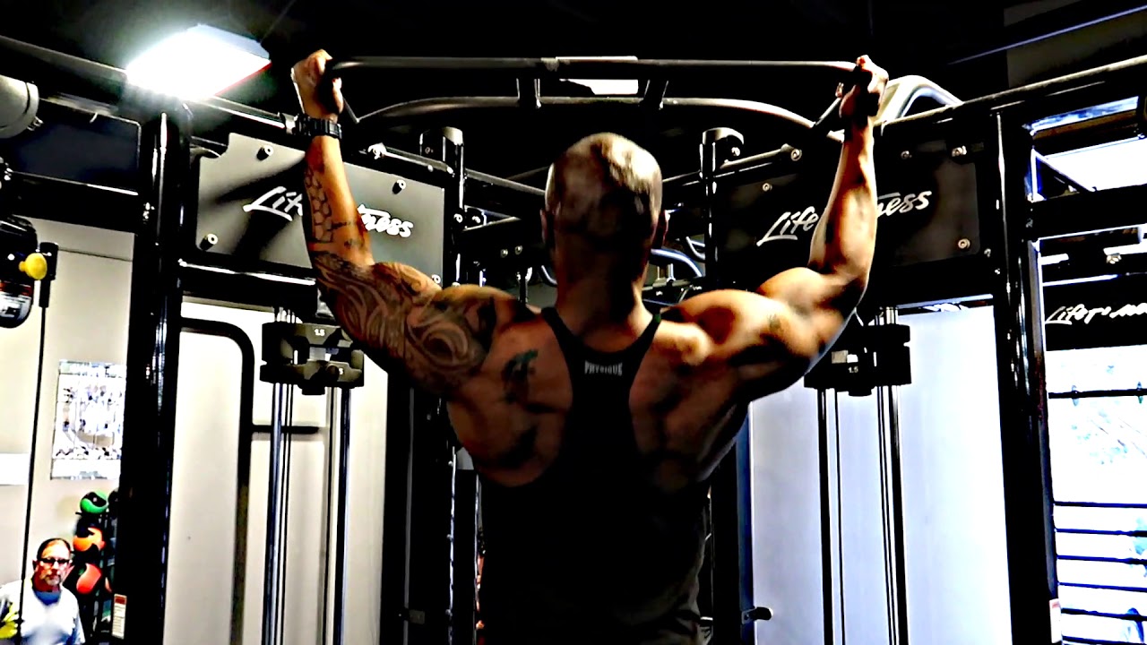 (Back) Wide Grip Pull ups YouTube
