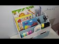 Diy Beautiful Stationery Organizer From wasted Cardboard /  On Creation