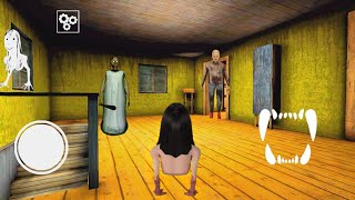 Playing As Momo In Granny Chapter 2 New Update Outwitt Secret Trick