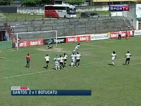 Santos 2x1 Botucatu  jogo1 Final Campeonato Paulista de Futebol Feminino 24 10 2009