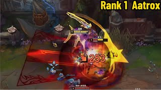 Rank 1 Aatrox This Guy Is A Monster