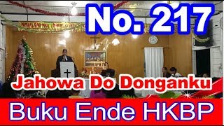 Download Lagu Live... Buku Ende HKBP No. 217 : 1-9  JAHOWA DO DONGANHU | Rogate Music Rohani MP3