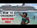 25 TIPS FOR FIRST TIME CRUISERS!