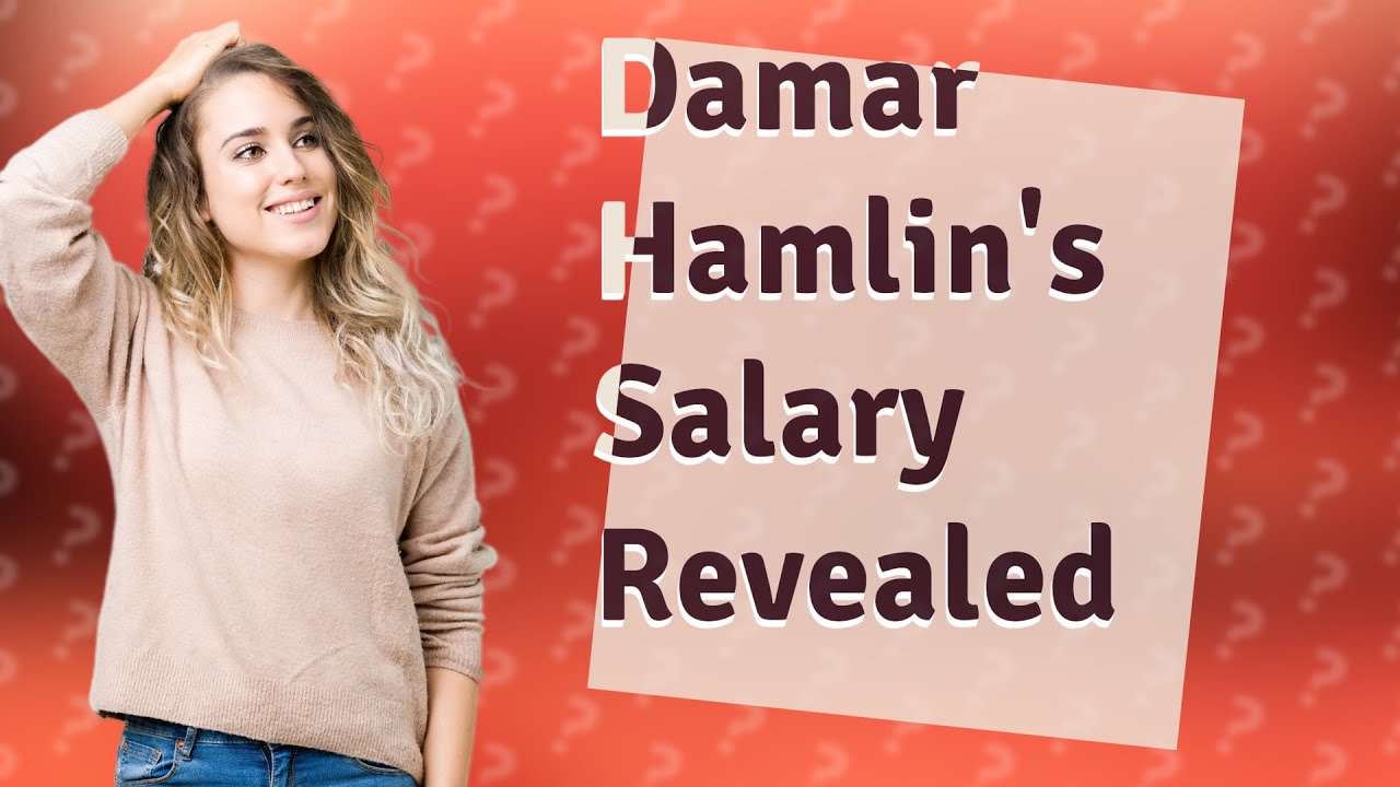 How much does Damar Hamlin make playing football? - YouTube