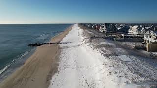 Over Bay Head’s Beaches After the Snow