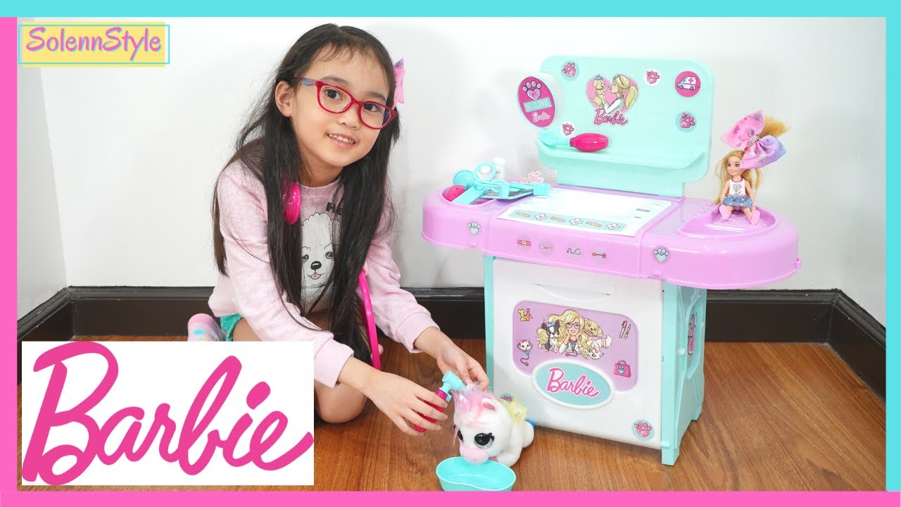 barbie mega pet clinic