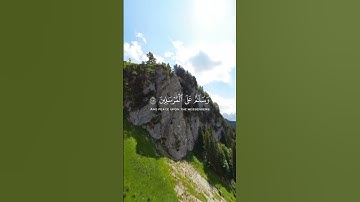 سبحان ربك رب العزة عما يصفون #القرآن_الكريم تلاوة هادئة القارئ عمر شريف #اكسبلور
