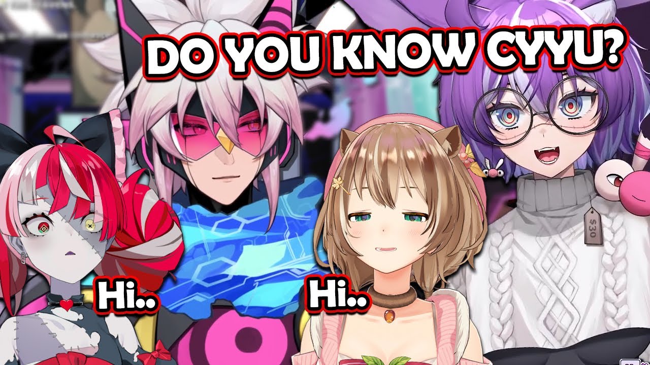 Michi Introduces Risu and Ollie to Cyyu | Sub Indo/EN