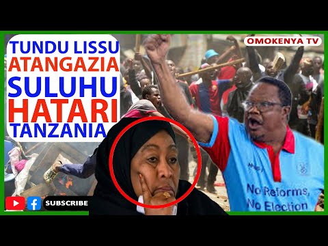 Breaking News Tundu Lissu Angurumia Samia Vikali Kutoka Gerezani Hutaamini