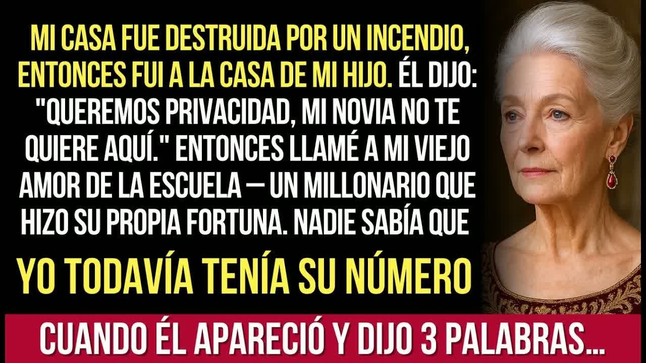 Mi Casa Fue Destruida Por Un Incendio, Entonces Fui A La Casa De Mi Hijo. Él Dijo： ＂Queremos...