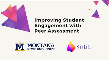 Improving Student Engagement with Peer Assessment | Kritik Workshop with Prof. Greene