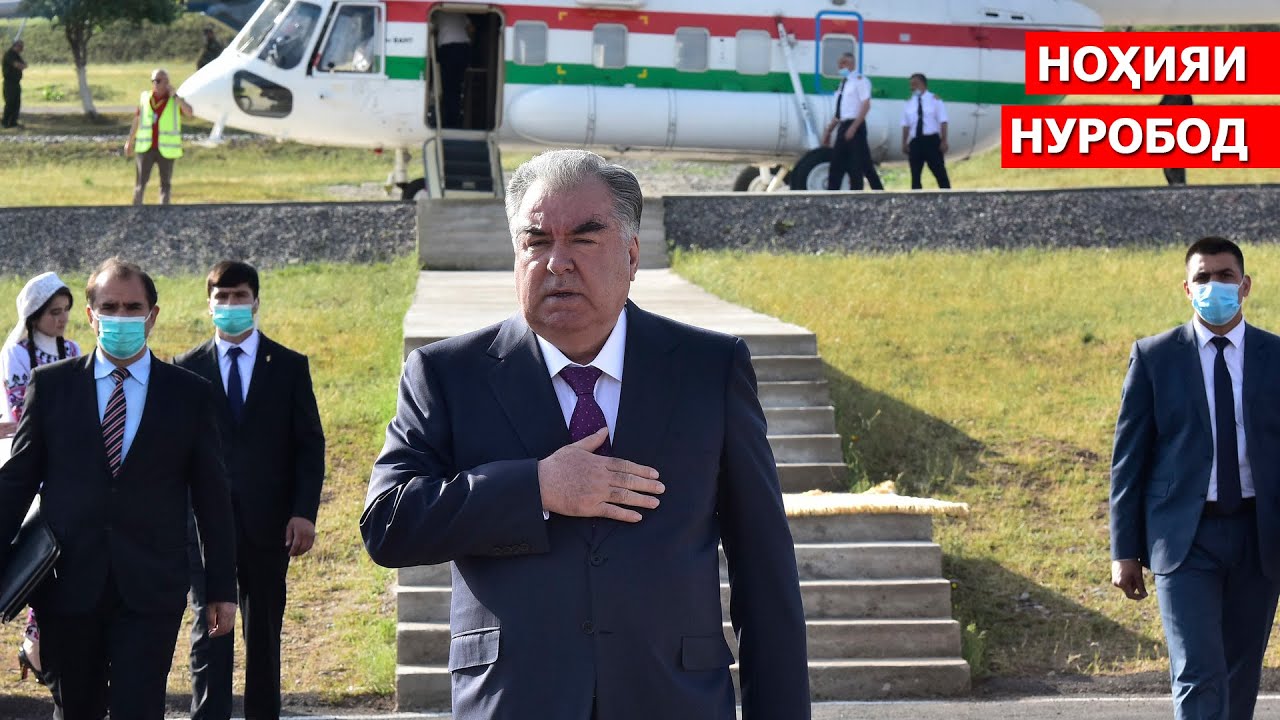 Сафари кории Сарвари давлат Эмомалӣ Раҳмон ба ноҳияи Нуробод