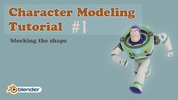 Character Modeling Tutorial | Part 1 : Blocking the Shape