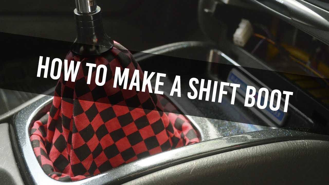 How To Make Your Own Shift Boot - Easy