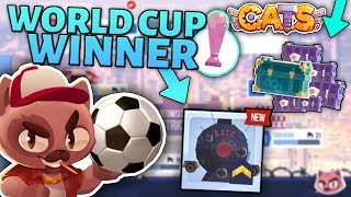 WINNING THE CATS WORLD CUP  MEOWSCOW NEW BODY (Crash Arena Turbo Stars)