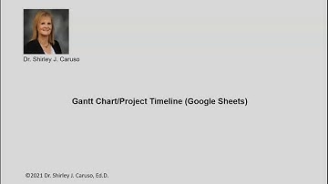 Gantt Chart/Project Timeline in Google Sheets