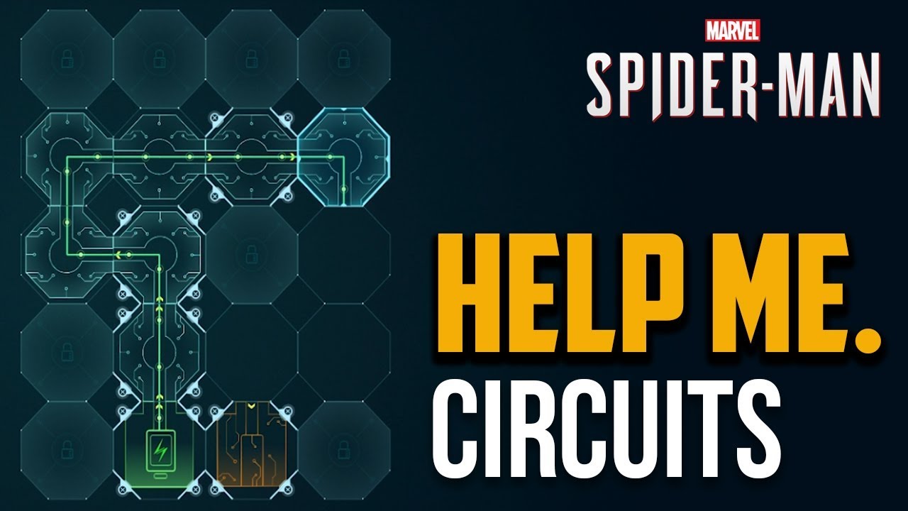 Spiderman PS4 : How to Solve First 3 Circuit Voltage Puzzles - YouTube