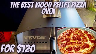 VEVOR outdoor wood pellet pizza oven - how to cook Papa Murphy’s pizza