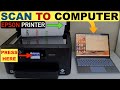 How to scan with epson printer  scan to computer or laptop