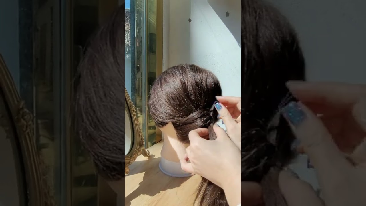 5분 간단 업스타일링(한복헤어,셀프웨딩헤어)