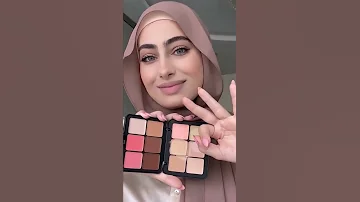 مكياج كامل بستخدام البليت بس Shorts 