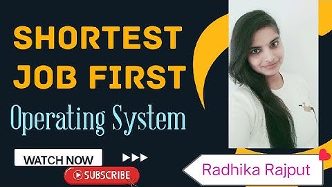 14. Shortest job first scheduling   SJF in operating system || advantage and disadvantage of sjf ||