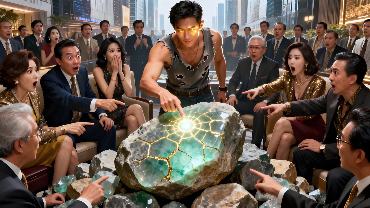 【新劇完結】🔥賭石場內一眼辯出價值連城帝王玉？我靠透視異能成為一代鑒寶宗師