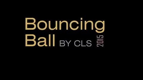 Bouncing Ball 3Ds Max 2015