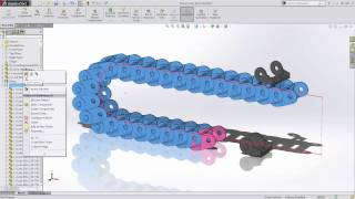 SOLIDWORKS What's New 2015 Section 21: Chain Component Pattern