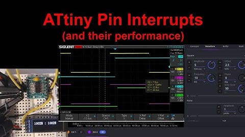 ATtiny pin interrupts (and their performance)