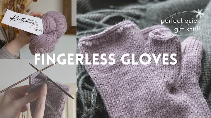 Knit Perfect Fingerless Gloves for Free!