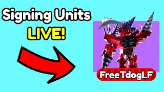 🔴 GIVING AWAY TITANS, SANDBOX AND SIGNING FOR EP 73 UPDATE! (TOILET TOWER DEFENSE)