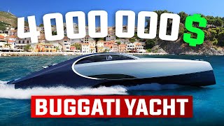 BUGATTI Niniette 66 Yacht AMAZING look INSIDE