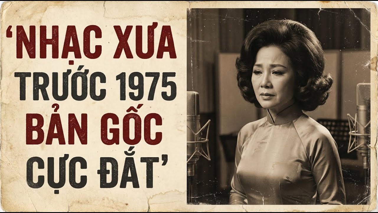 Nhạc Xưa Trước 1975 Bản Gốc Đắt Giá Nhất - Nhạc Vàng Xưa 1975 Bất Hủ Nhiều Danh Ca Xưa Nổi Tiếng