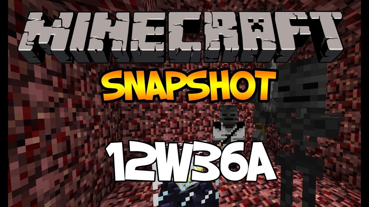 Minecraft 1.4 12w36a - Wither Skeletons! Head Blocks! Nether Stars!