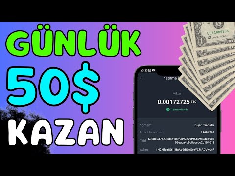 Şimdi Çıktı Yatırımsız Günlük 50$ Kazan 🤑 Ödeme Kanıtlı 💰 İnternetten Para Kazanma Yolları 2023