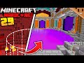 I Transformed the NETHER PORTAL in Minecraft Hardcore! (#29)