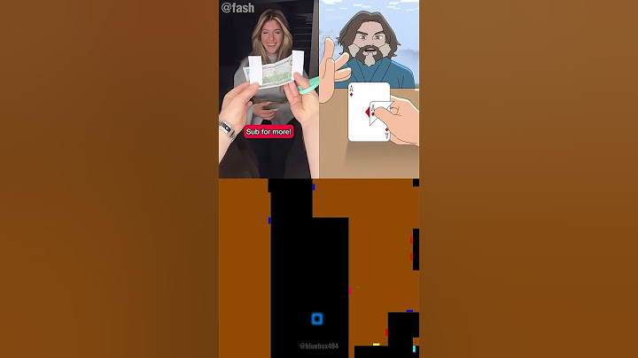 Easy Magic Trick Tutorial Original vs Animation Pt. 2 (Minecraft Movie) | Blue Bouncing Square