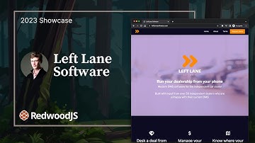 RedwoodJS Showcase - Leftlane Software Demo