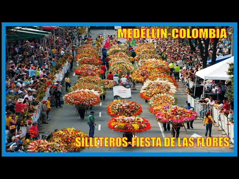 Video: Silleteros na květinovém festivalu v Medellinu v Kolumbii
