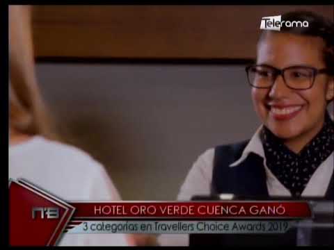 Hotel Oro Verde Cuenca ganó 3 categorías en Travellers Choice Awards 2019