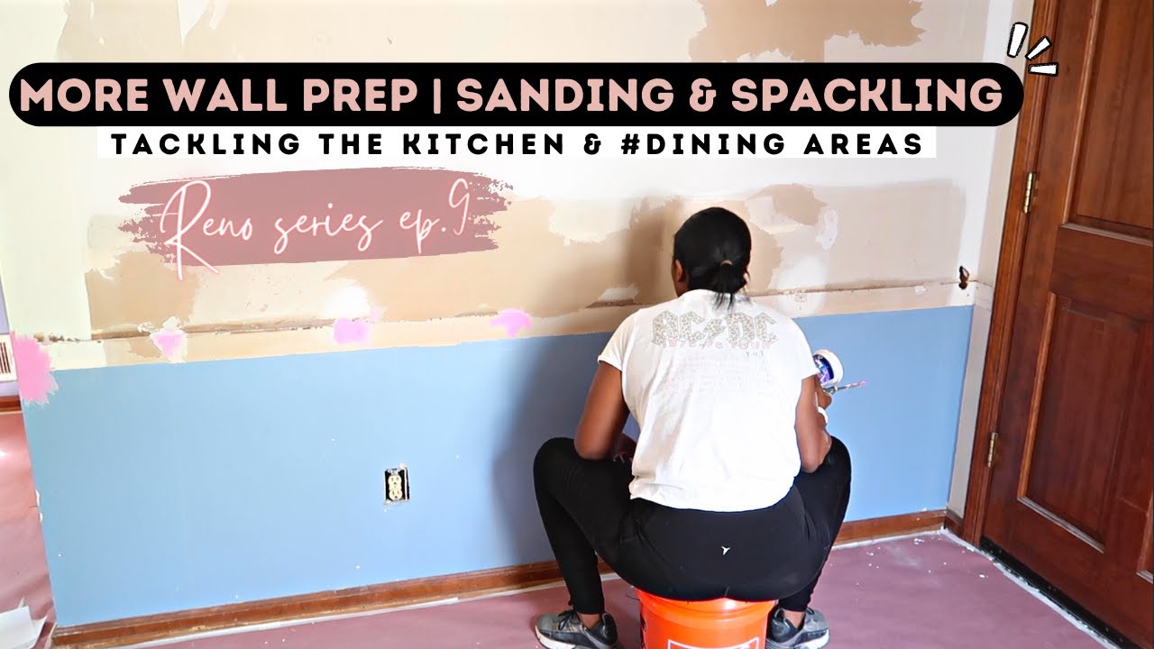 More Wall Prep & Final Wallpaper Residue Takedown! House Reno Series