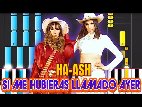 Si Me Hubieras Llamado Ayer - HA ASH