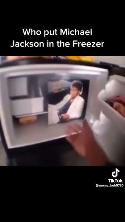 Yo Who Put Michael Jackson In The Freezer Who put Michael Jackson in the freezer - YouTube
