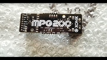 XONIK MPG 200 - Midi CC to PG200 programmer device - UNBOXING