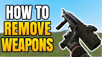 GMod - How To Remove Weapons From Inventory | Console Command To Get Rid Of Guns In Garry
