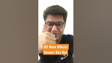 JEE Main Mar Official Answer Key Out! Check Your Score | JEE Main 2021 #shorts #shortvideo | Gradeup